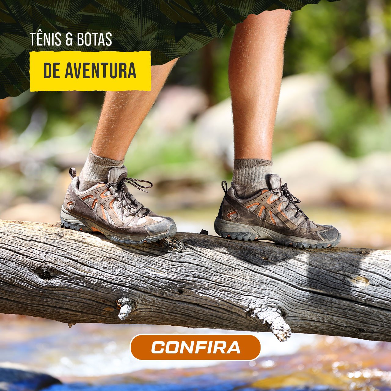 Tênis & Botas de Aventura