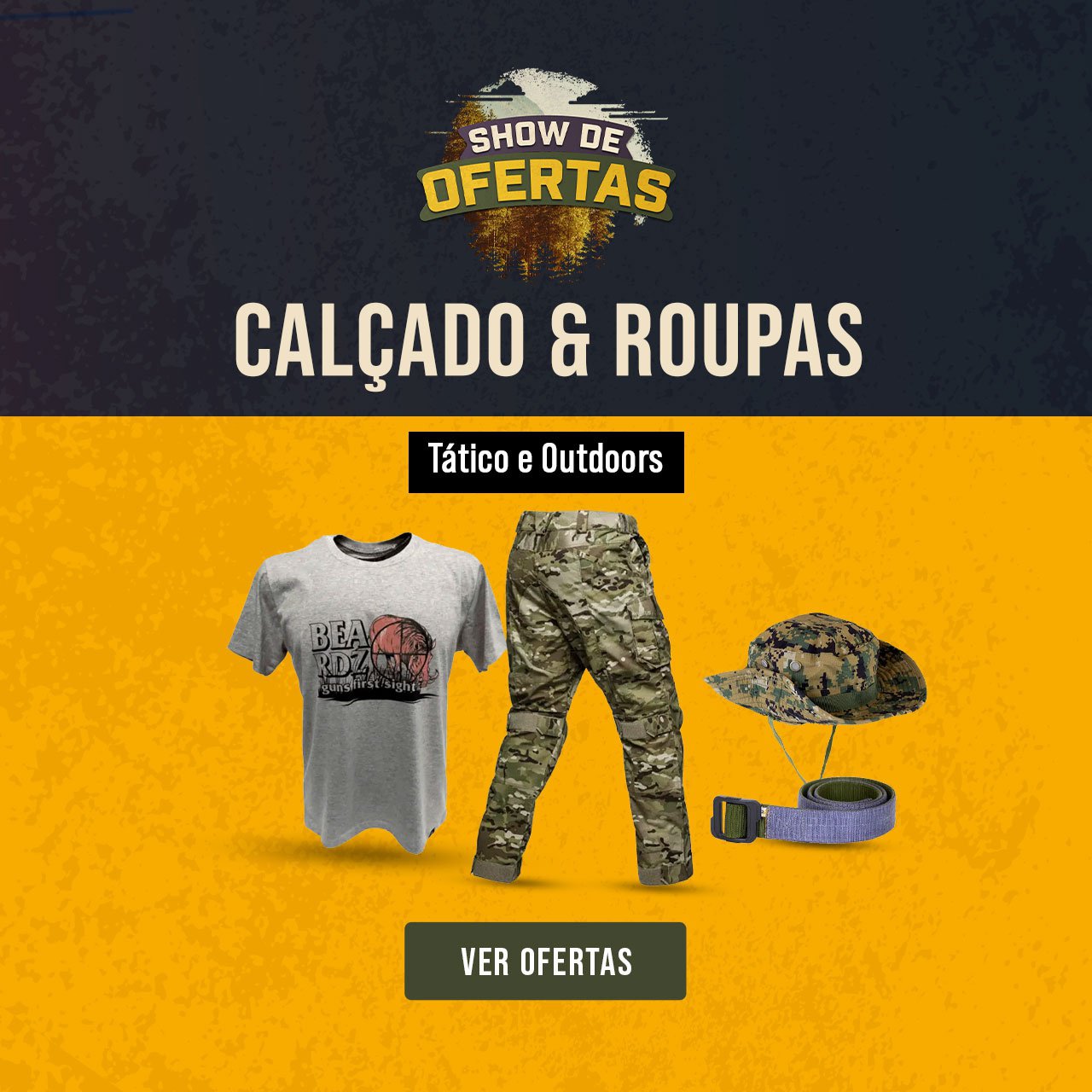 Calçados & Roupas - Tático e Outdoors