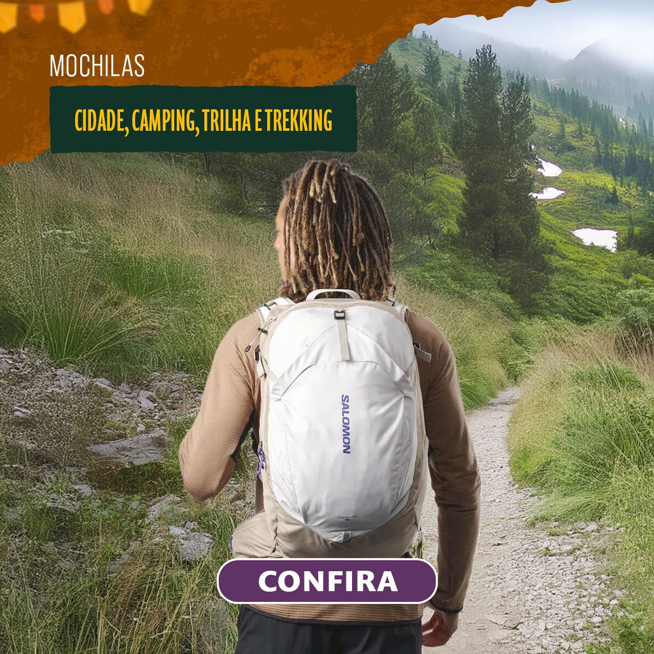 Mochilas - Cidade, Camping, Trilha e Trekking