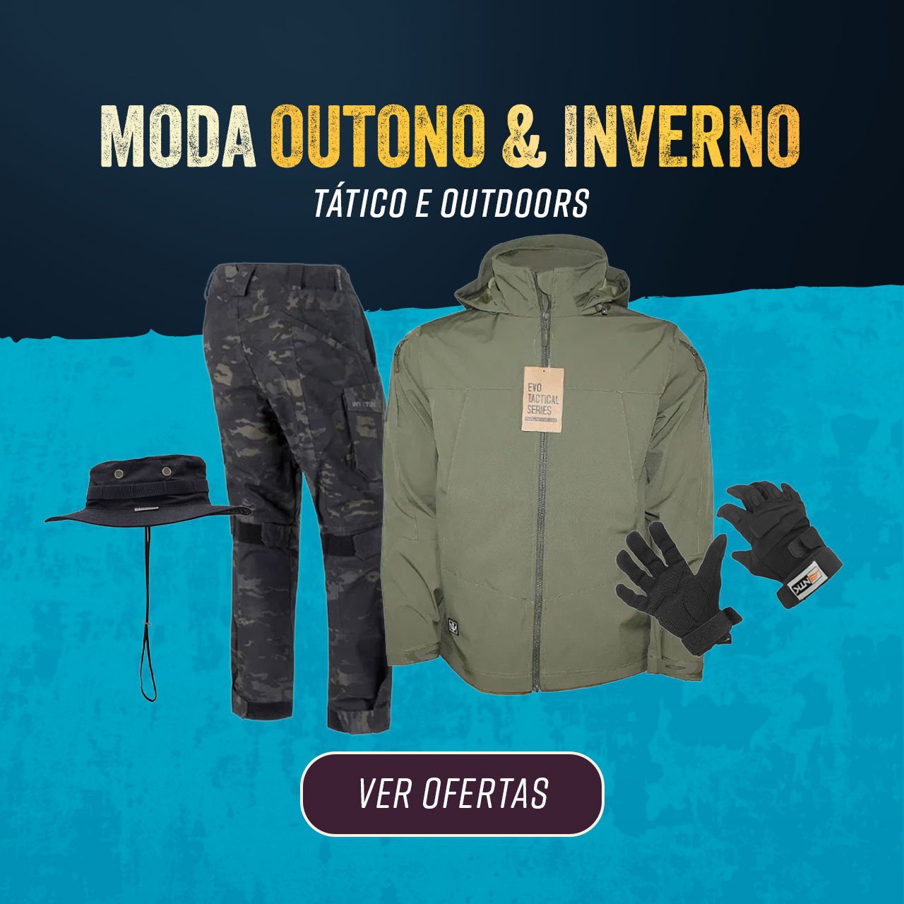 Moda Outono & Inverno - Tático e Outdoors