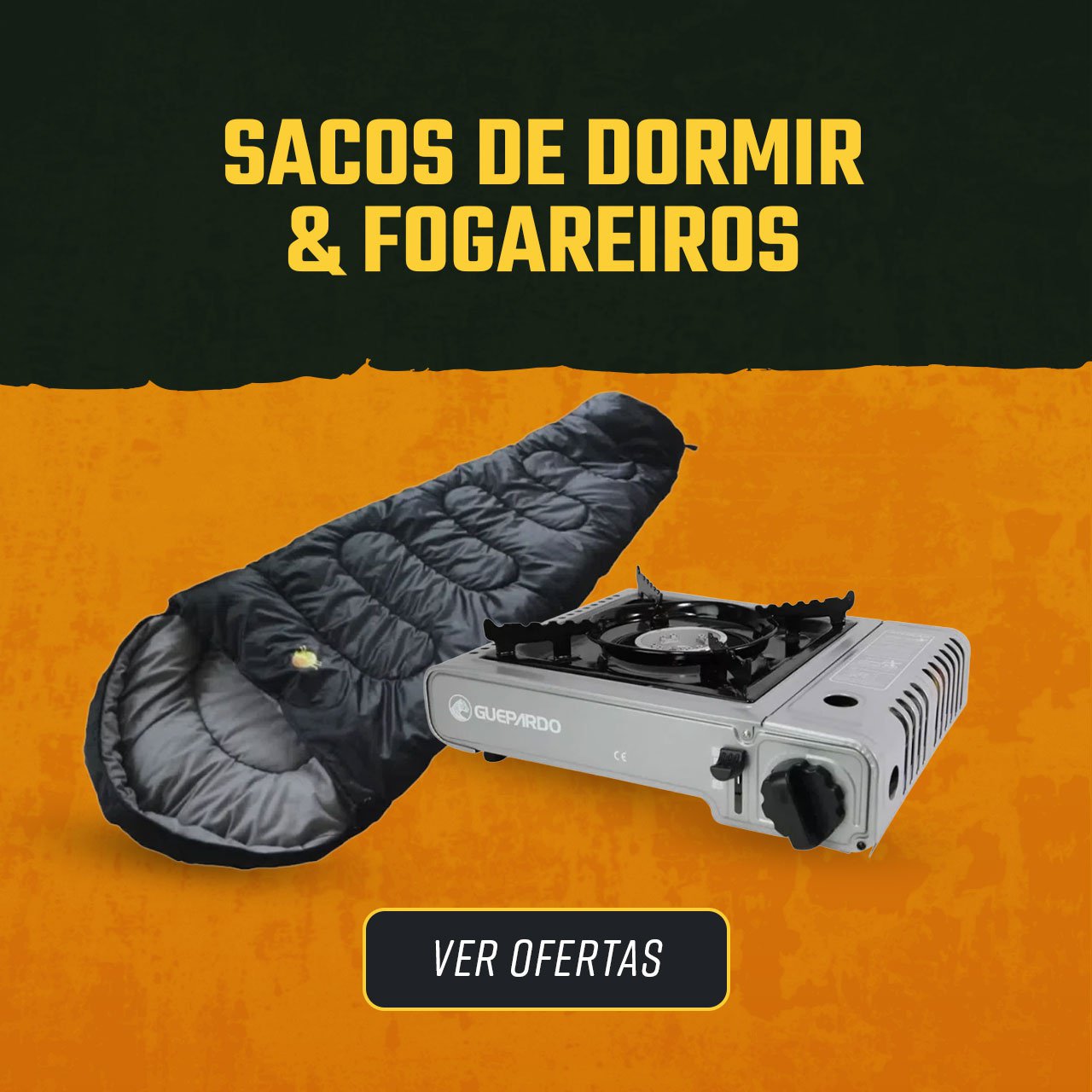 Sacos de Dormir & Fogareiros
