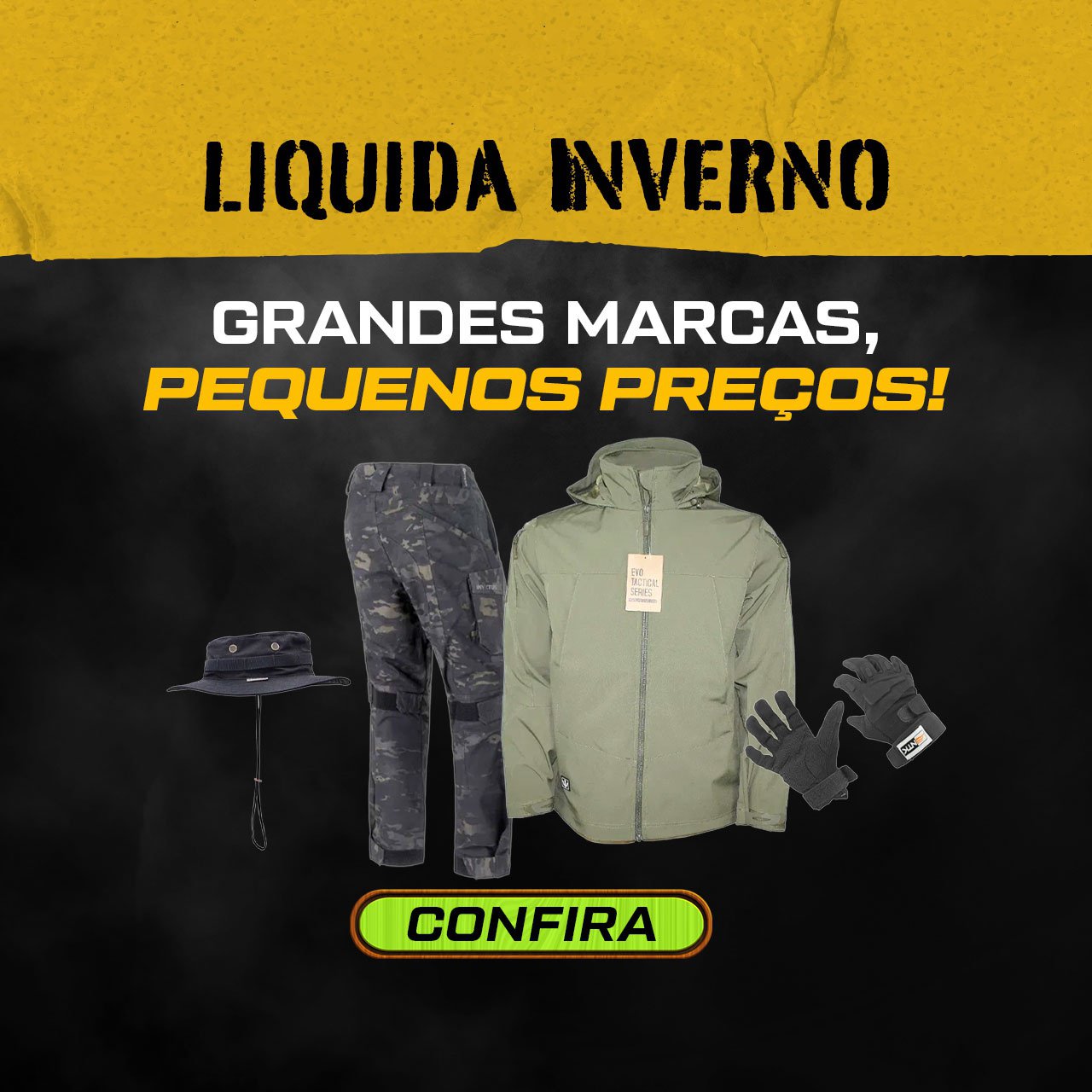 Liquida Inverno - Grandes Marcas, pequenos preços!
