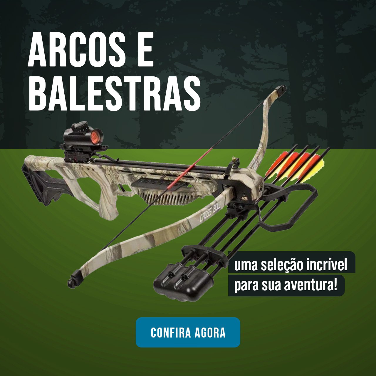 Arcos & Balestras, uma seleção incrível para sua aventura!