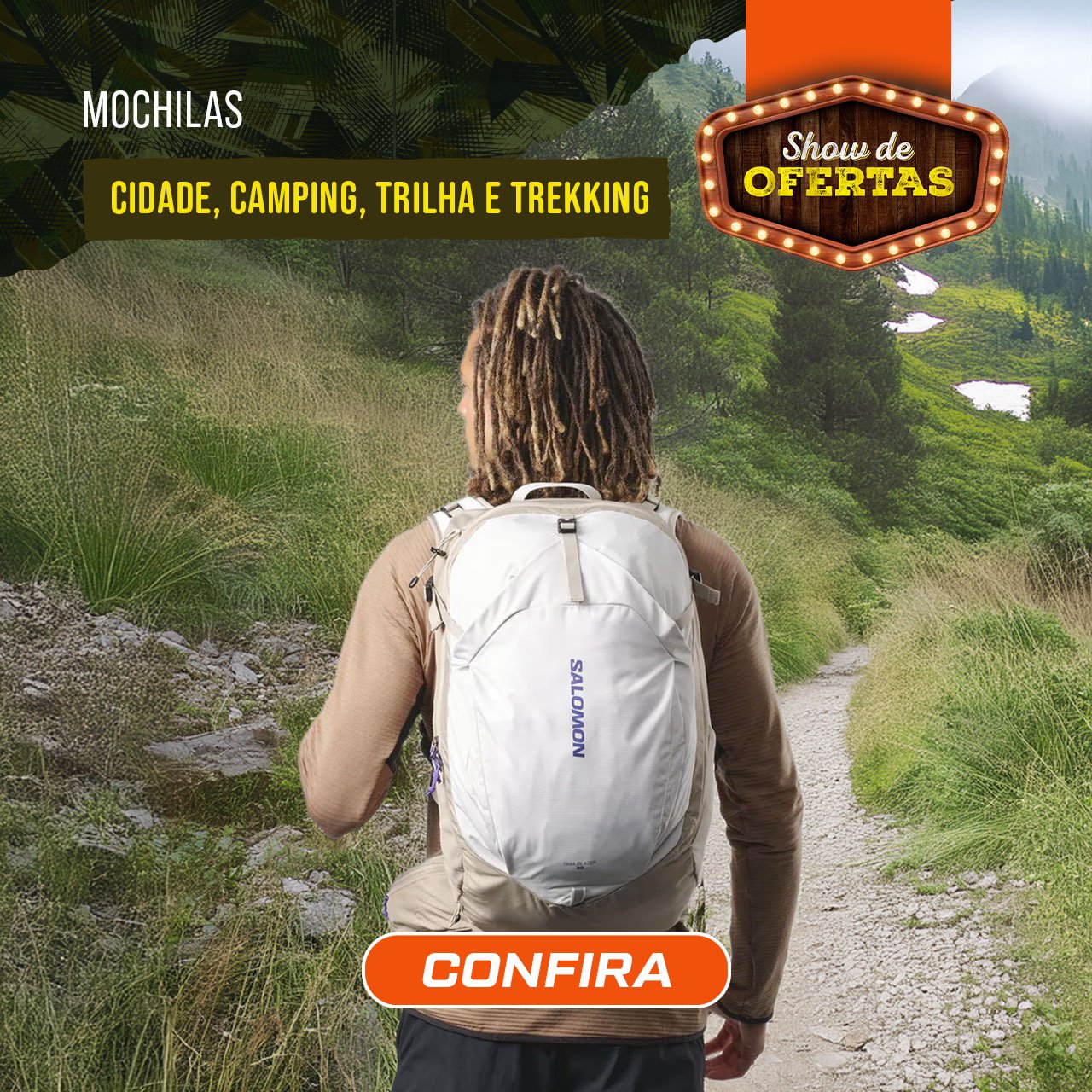 Mochilas - Cidade, Camping, Trilha e Trekking