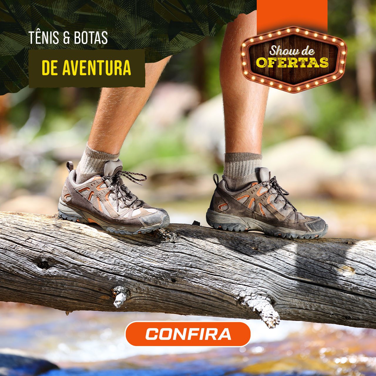 Tênis & Botas de Aventura