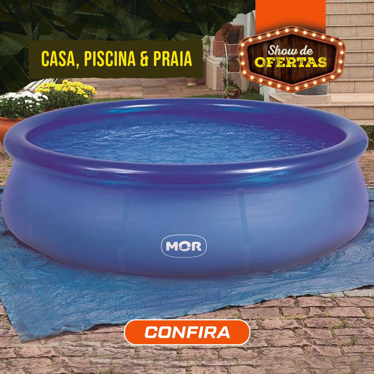Casa, Piscina & Praia