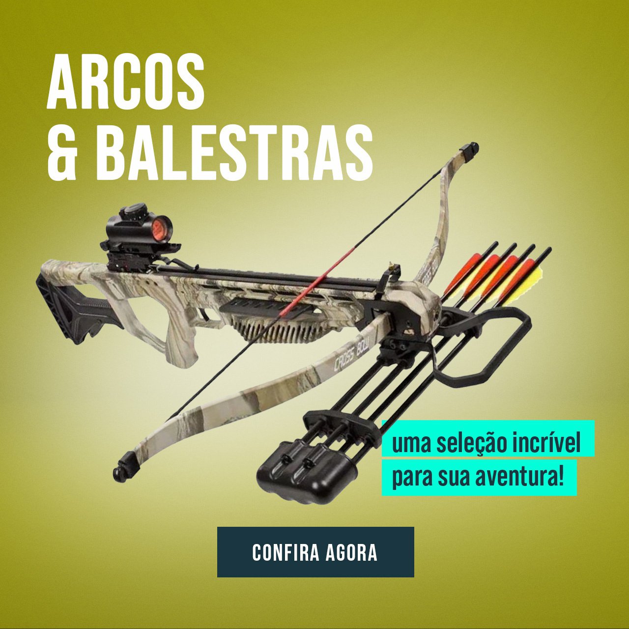 Arcos & Balestras - Uma seleção incrível para a sua aventura!