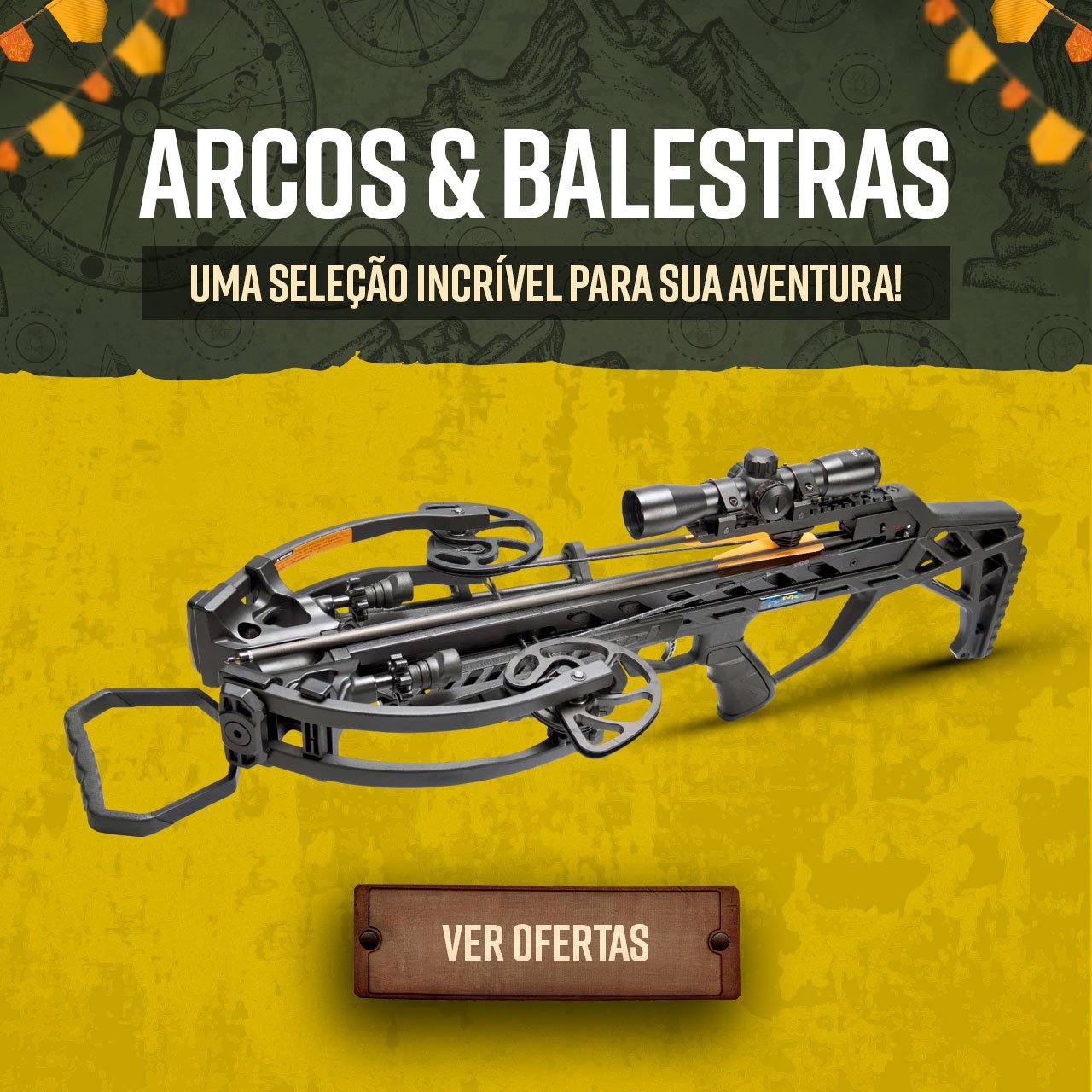 Arcos & Balestras - uma seleção incrível para sua aventura!