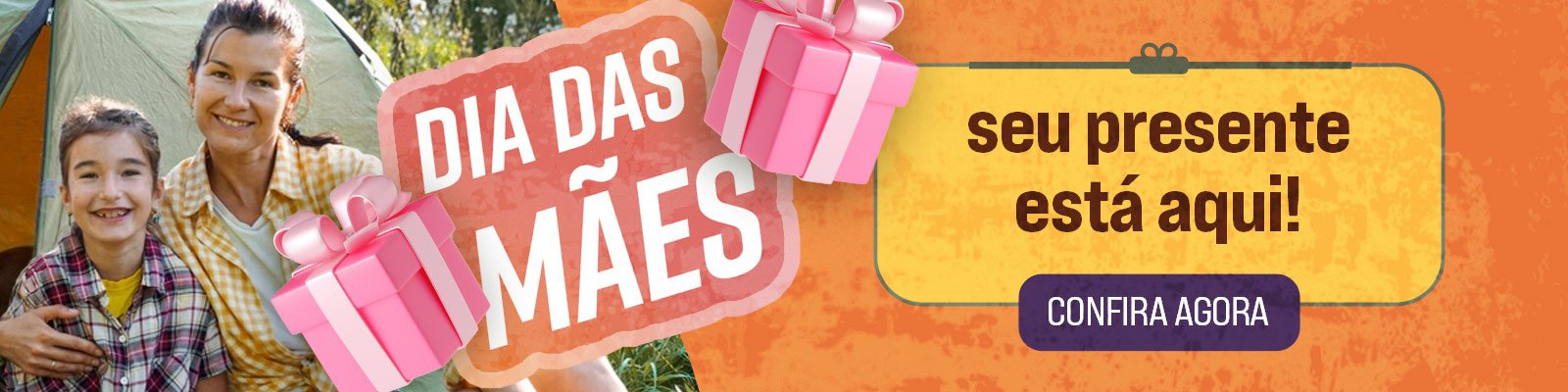 Dia das mães - seu presente está aqui!