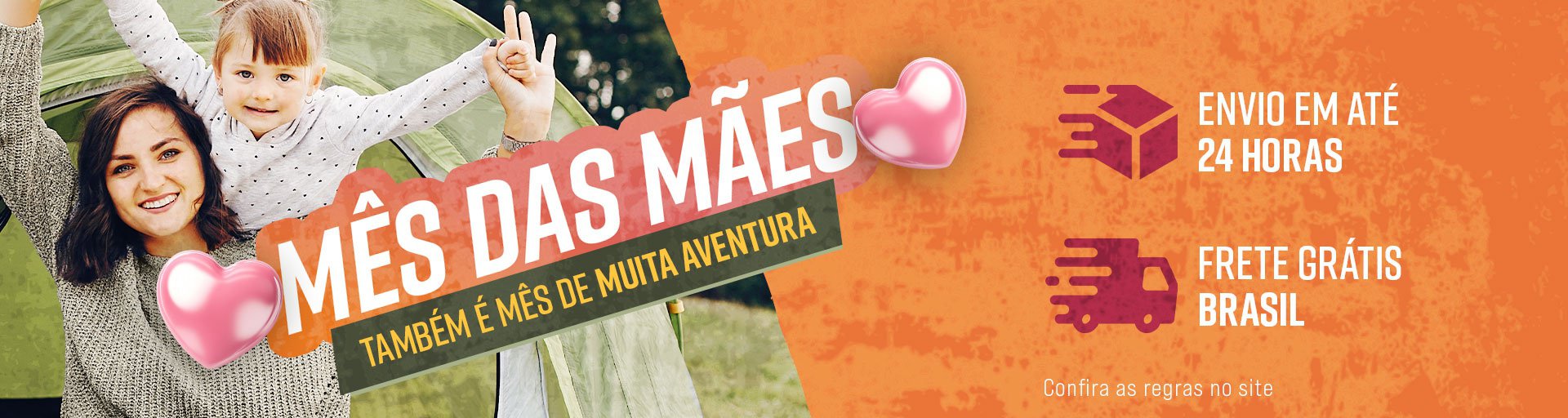 Mês das Mães Também é mês de muita Aventura