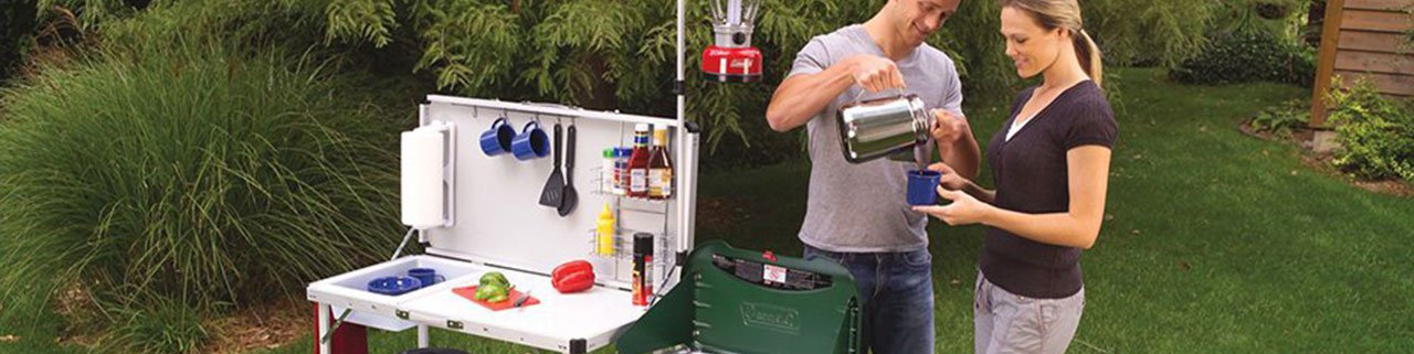 Review: Kit Cozinha Pack-away Coleman Deluxe Camping/Pescaria