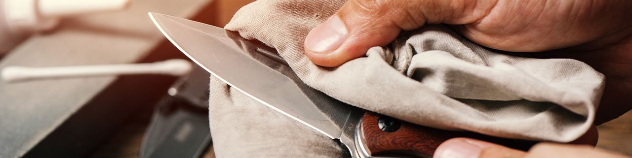 Como afiar sua faca corretamente - passo a passo!