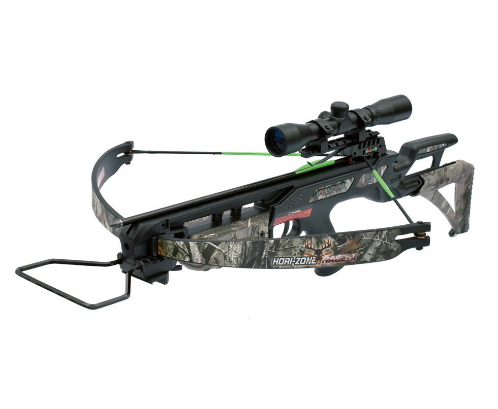 Besta balestra Recurva RAGE-X 175 Libras + Luneta 4x32 + KIT - Artemis by Hori-zone