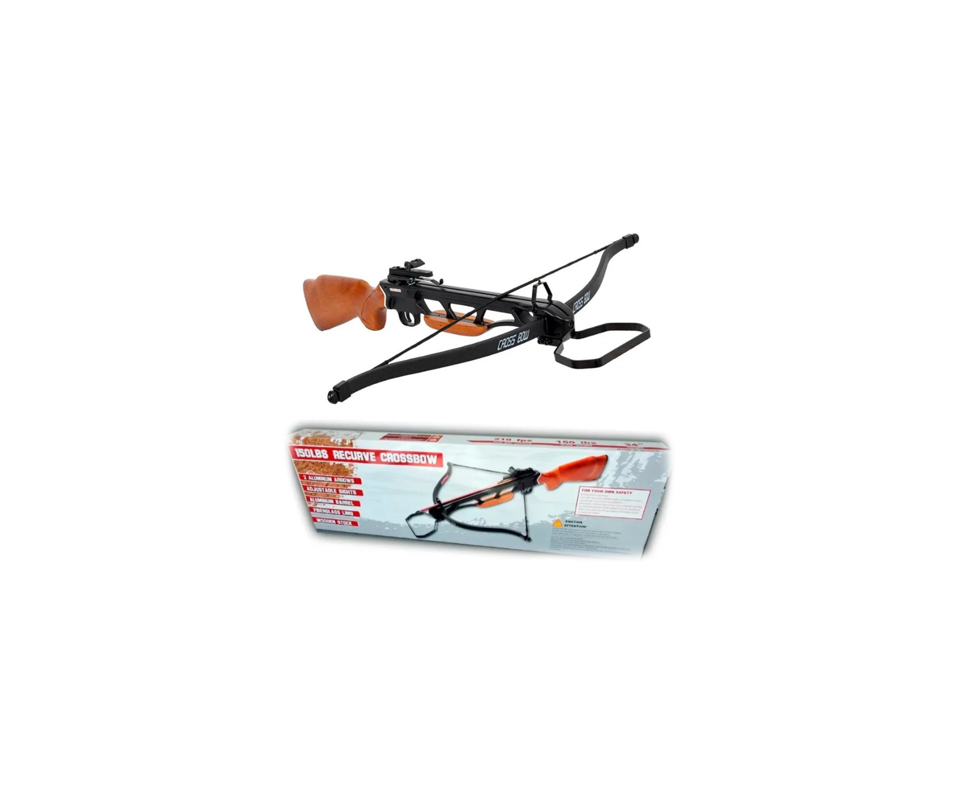 Besta/balestra Recurvo Mk-150a1 150lbs Coronha Madeira - Man Kung