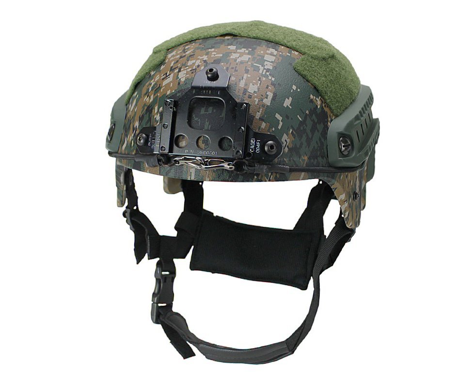 Capacete Tático Para Airsoft/paintball Mod Ibh X Woodland Digital