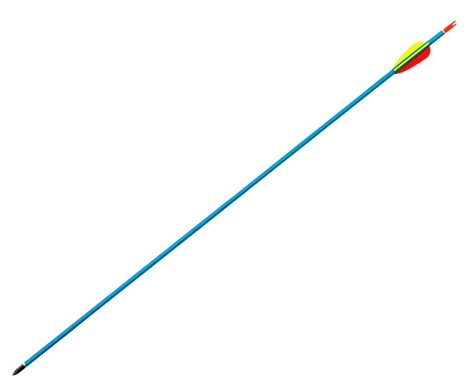 Flecha De Alumínio Azul P/ Arcos - 30 " - Man Kung