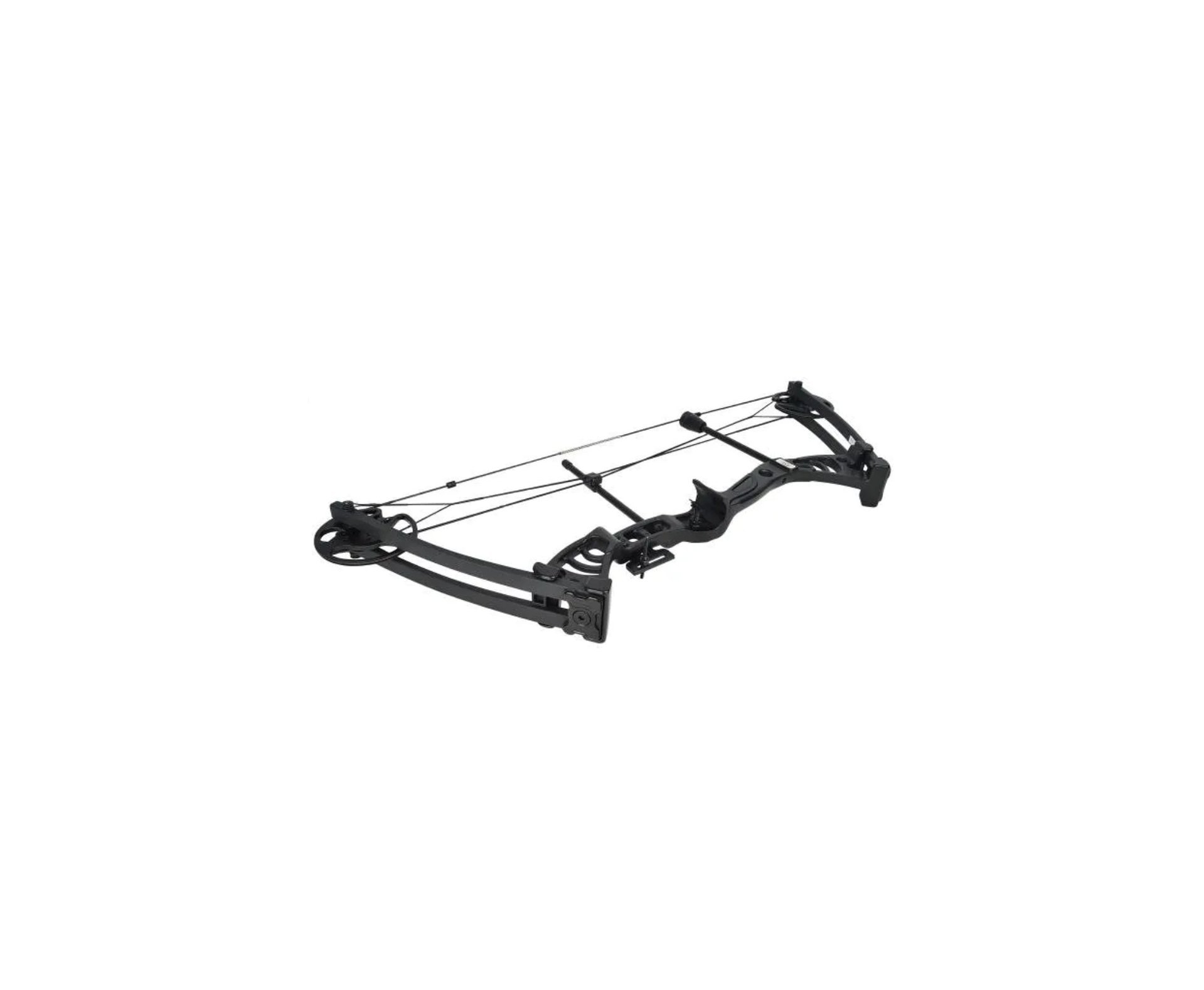 Arco Composto Profissional Compacto - 50 Libras - Black - Man Kung