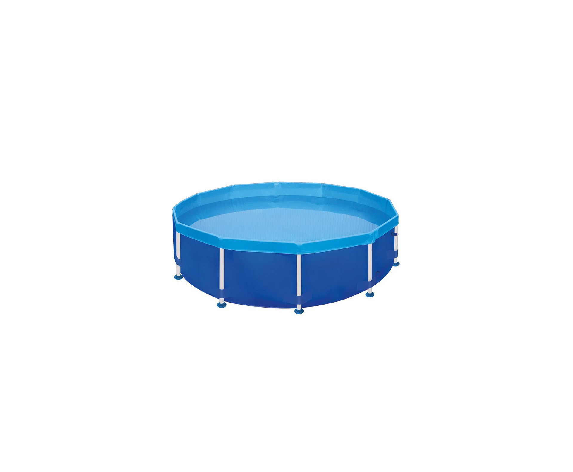 Piscina 4500l 12lados Estrura De Dupla - Mor