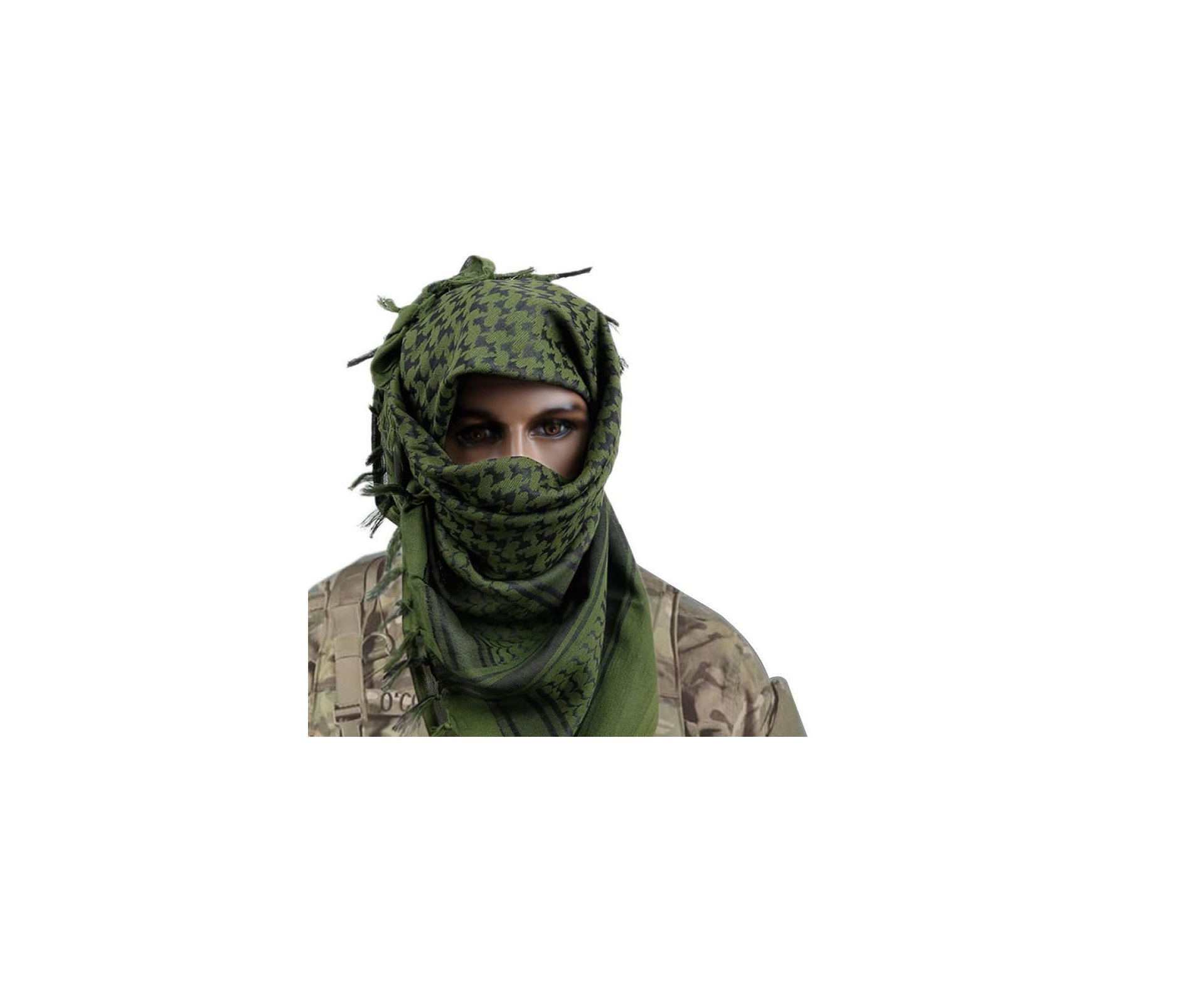 Shemagh Lenço Tatico Verde - Nautika