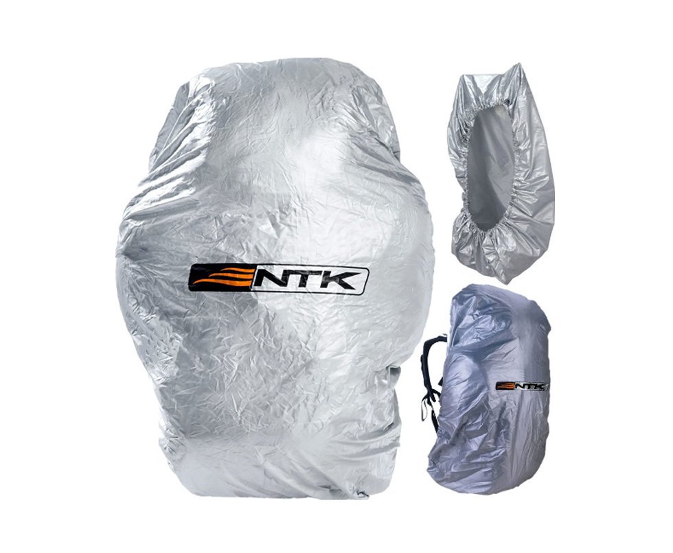 Capa De Chuva Para Mochilas Tamanho Até 50 Litros Impermeável E Metalizada De Alta Resistência - Nautika