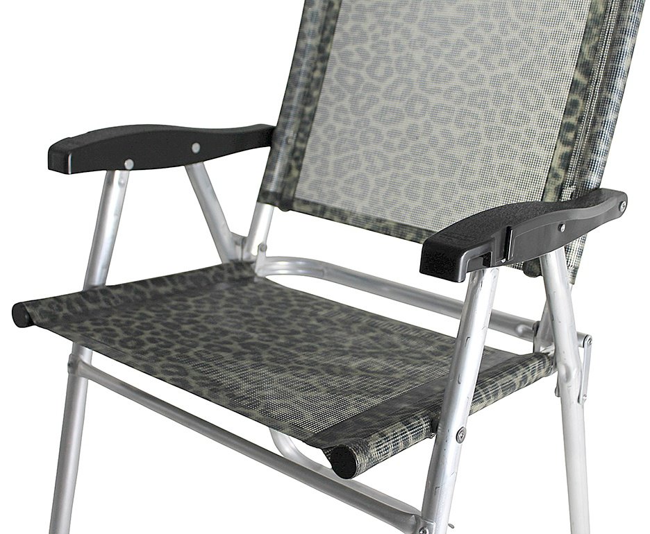 Cadeira Praia Em Aluminio Zaka Cancun Plus Colors Onça