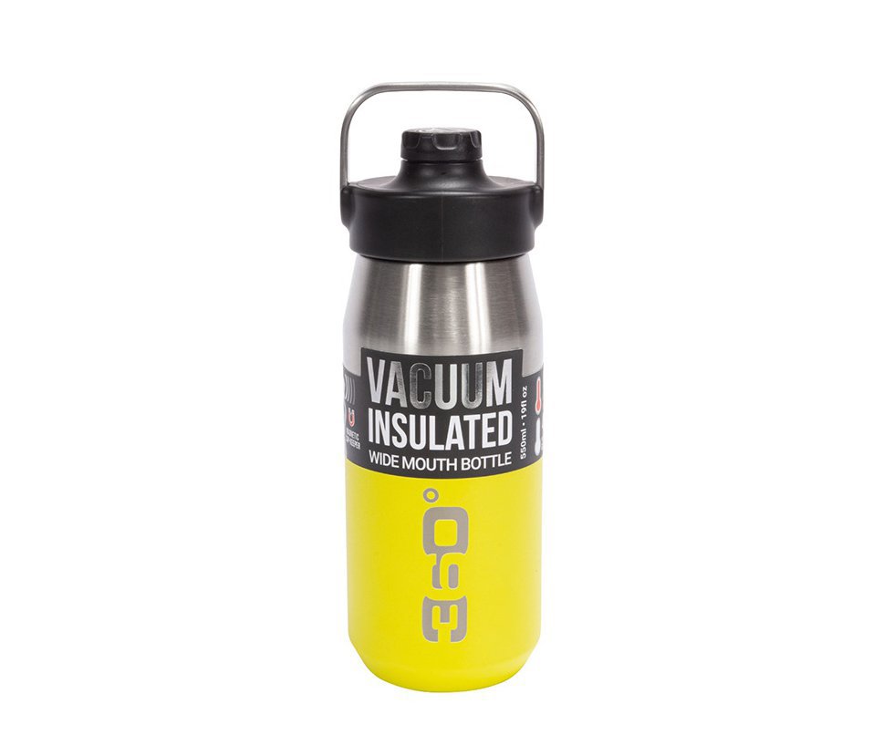 Garrafa Térmica Inox 360º Degrees Tampa Magnética Amarela 550ml - Sea To Summit