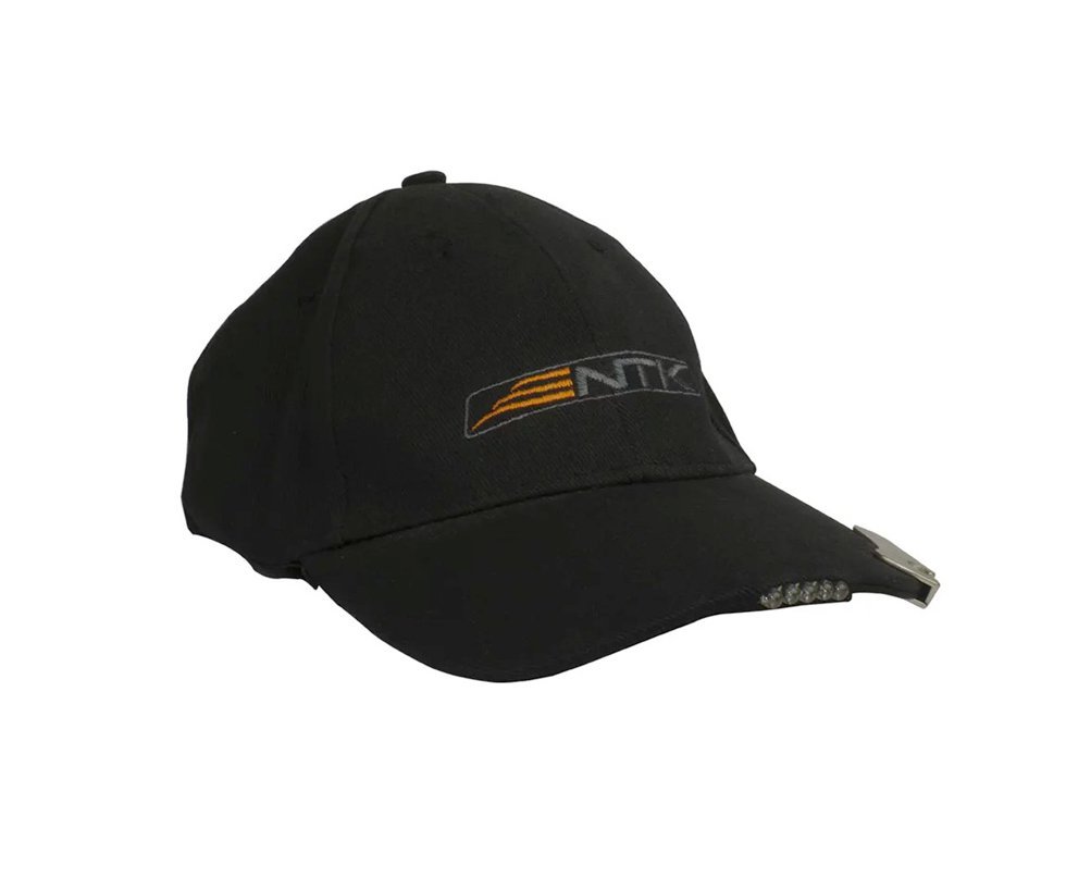 Boné com lanterna Massa Preto - Nautika