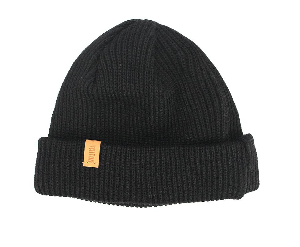 Gorro Taitus Preto Com Aba