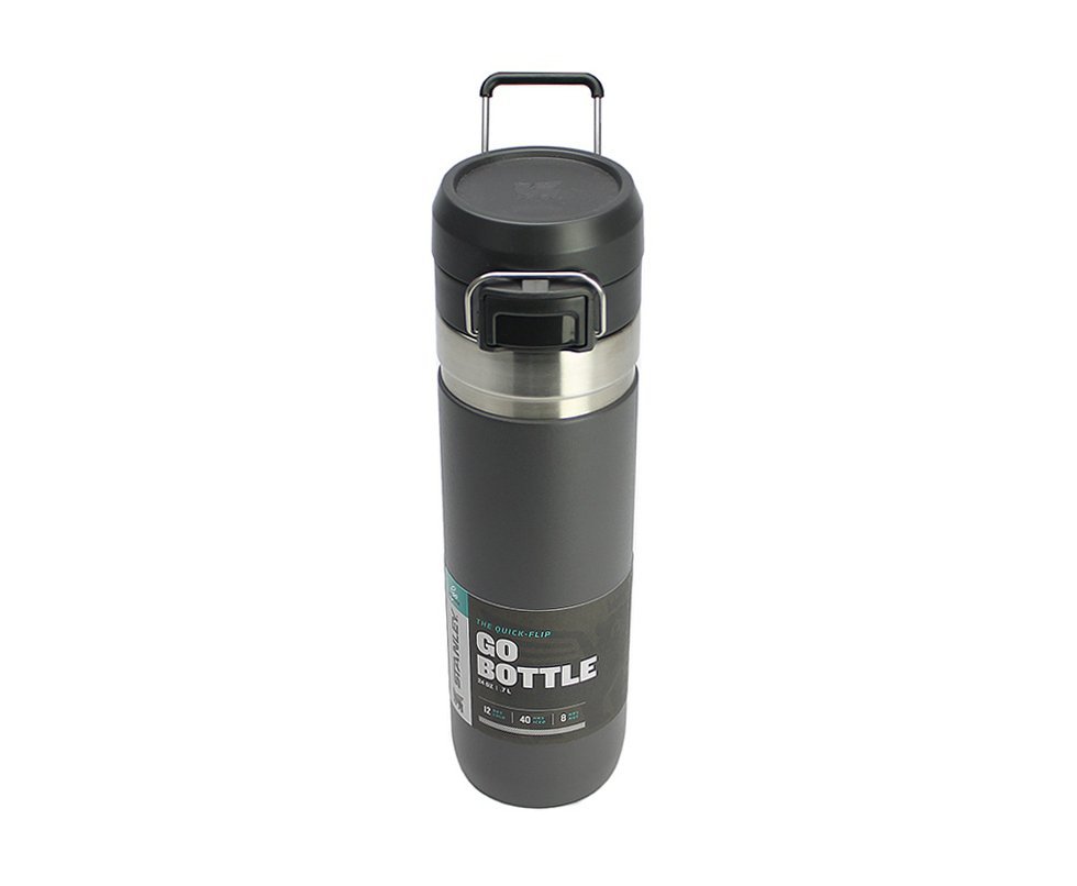 Garrafa térmica Go Bottle Quick Flip Charc 710ml Stanley