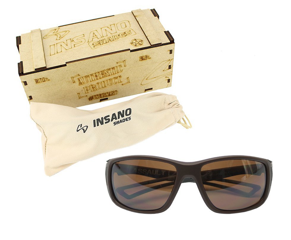 Óculos Insano Shades 2 com Armação Marrom - Lente Marrom