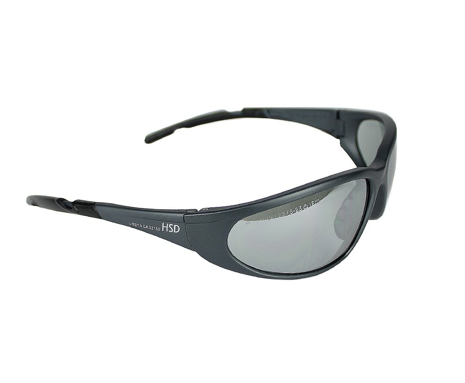 Óculos Sport HSD Trip Cinza Espelhado Anti-Embaçante para tiro esportivo