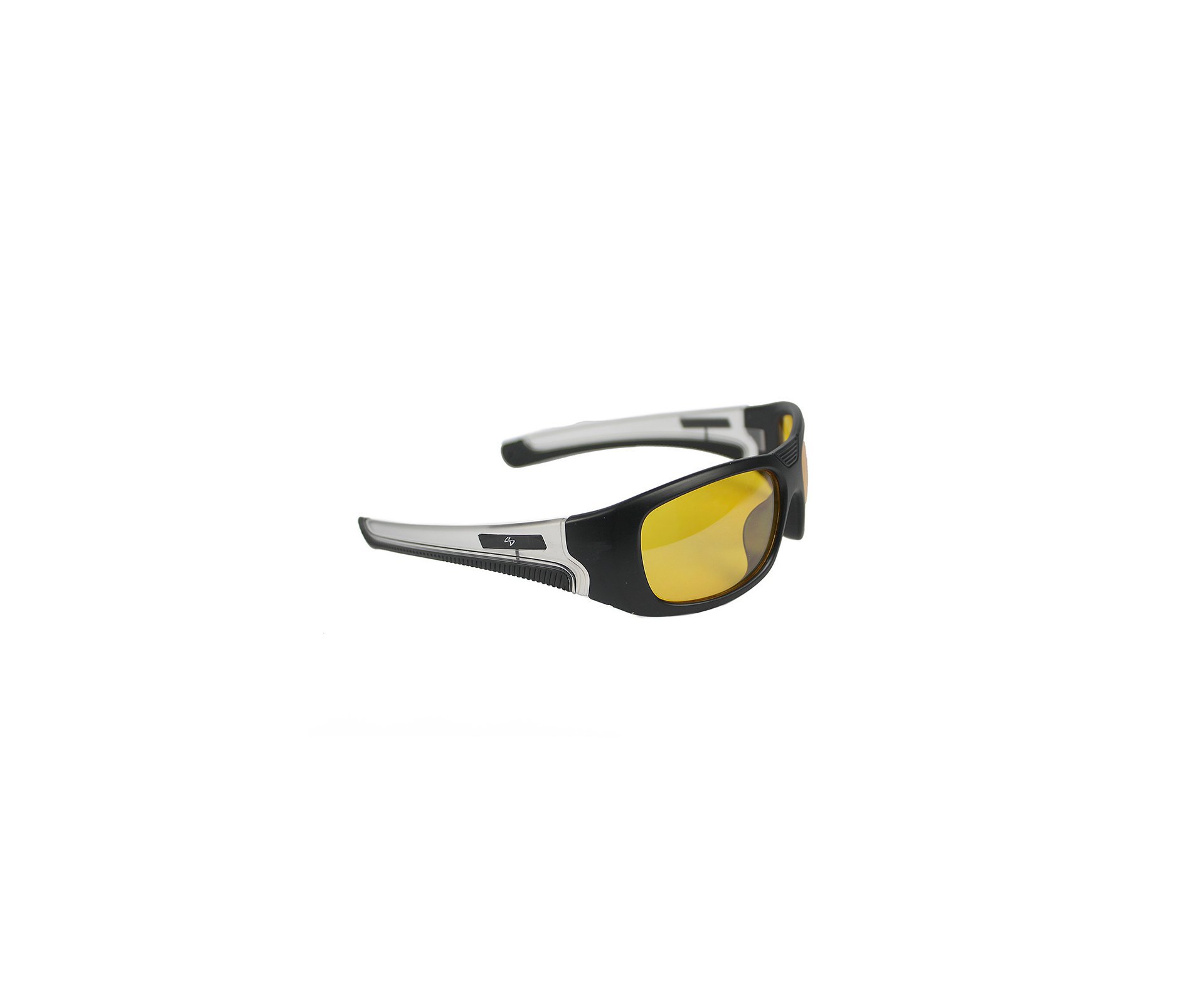 Óculos Balístico com Armação Preto/Transparente - LenteAmarela 20534 - C345 - Insano Shades