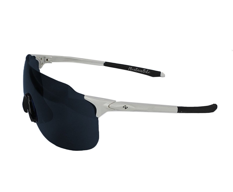 Óculos Insano Shades Montain Bike 2 I Armação Branca - Lente Azulada