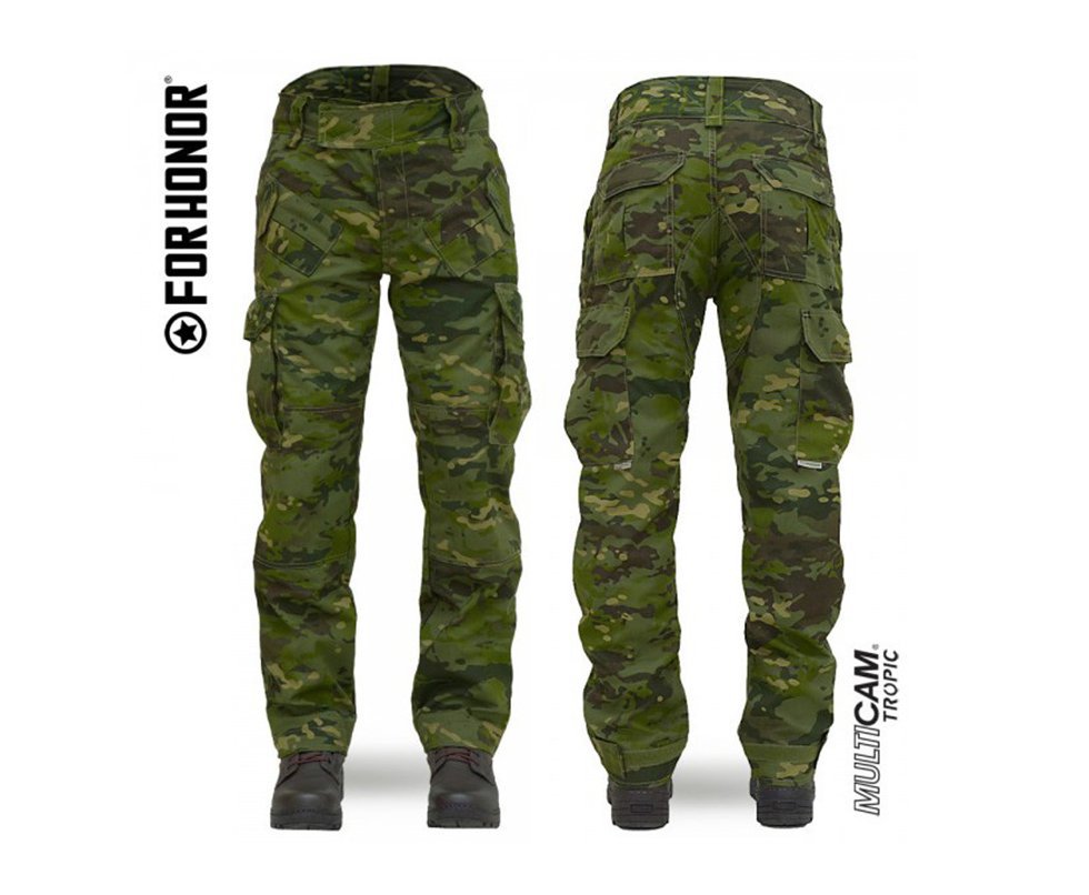 Calça Forhonor 911 Multicam Tropic - Tatica, Militar, Airsoft, Ripstop Camuflado