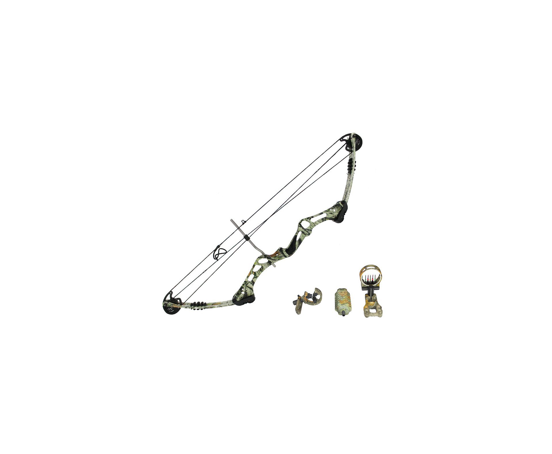 Conjunto de Arco Composto e Flecha M107 -