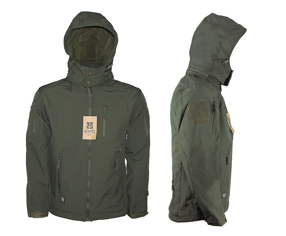 Jaqueta Softshell Impermeável EVO Spec Ops Olive Drab Masculina