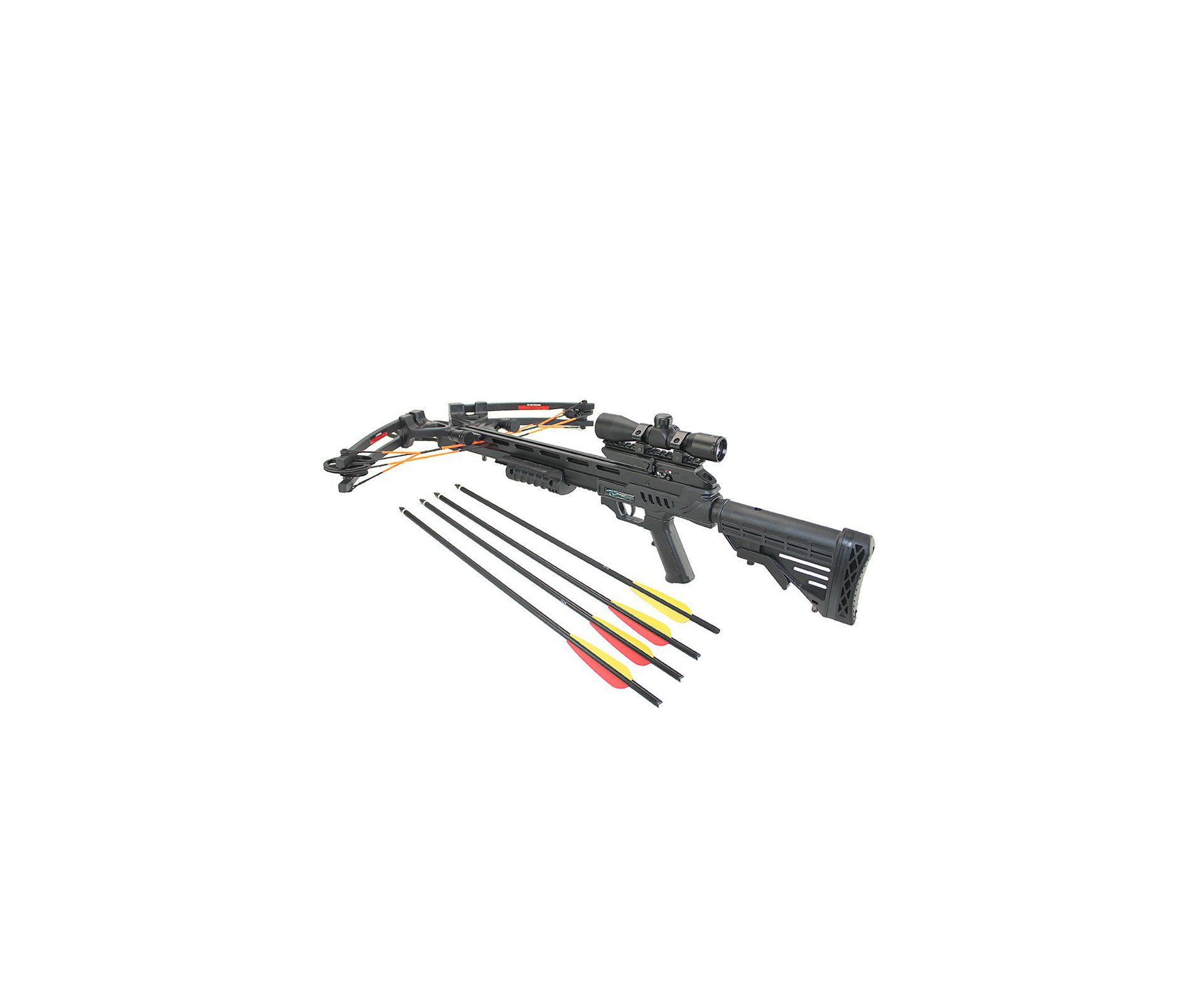 Besta balestra Composta MK-XB52BK 185 Lbs com Luneta - Man Kung