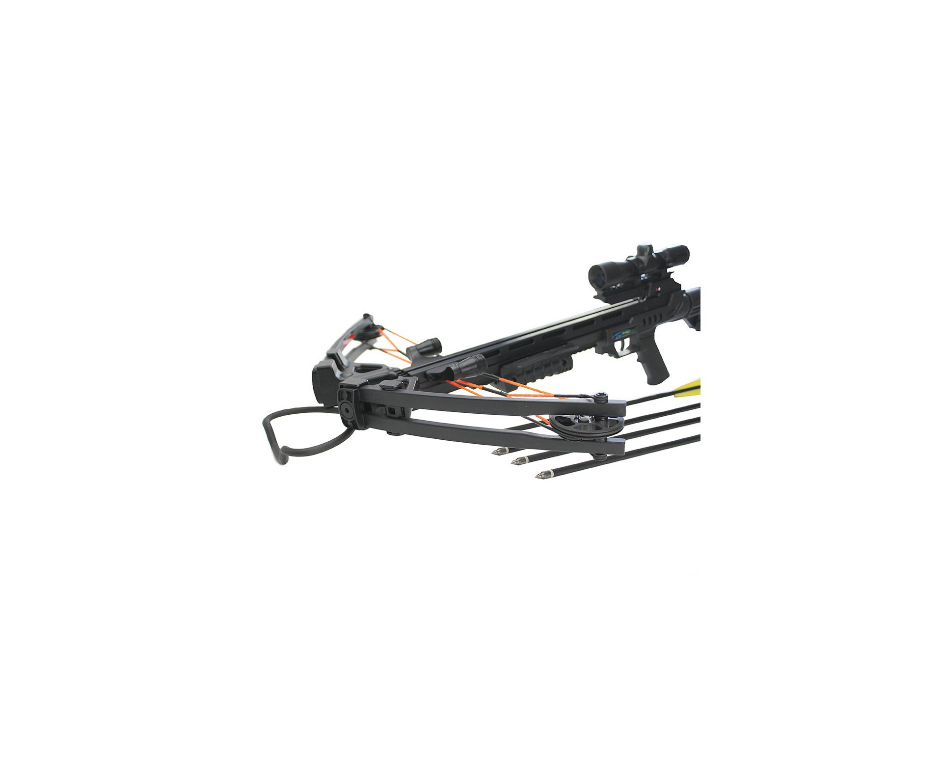 Besta balestra Composta MK-XB52BK 185 Lbs com Luneta - Man Kung