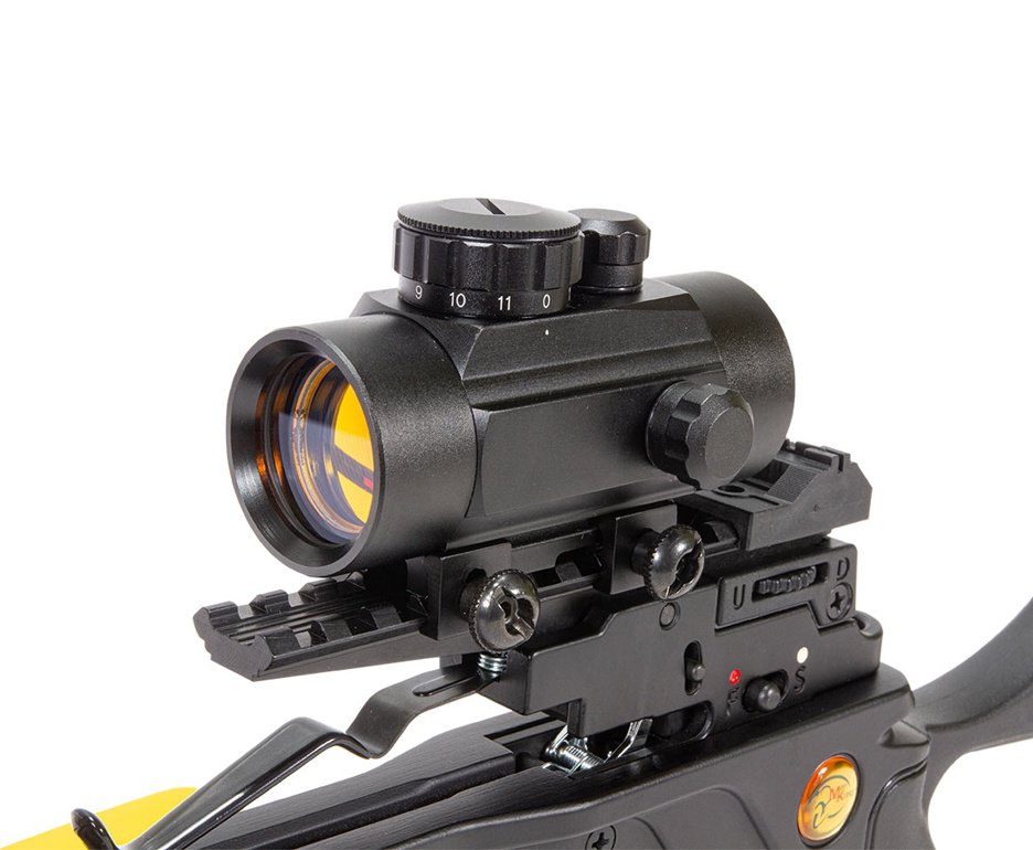 Besta / Balestra MK-XB23BK Recurva de 175lbs + Bandoleira + Aljava + Red Dot - Man kung