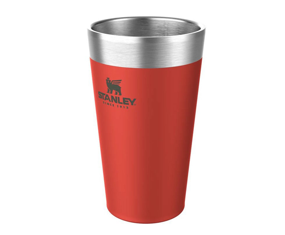 Copo Térmico Stanley De Cerveja Sem Tampa Red 473ml