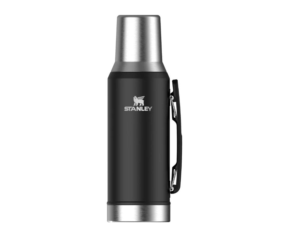 Garrafa Térmica Stanley Matte System | Black 1,2L