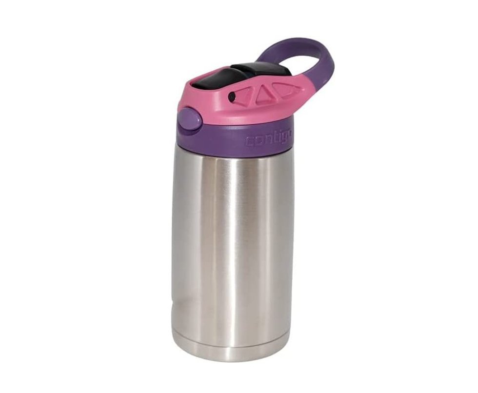 Squeeze Garrafa Térmico Infantil Kids Contigo 384ML Inox Autospout - Rosa