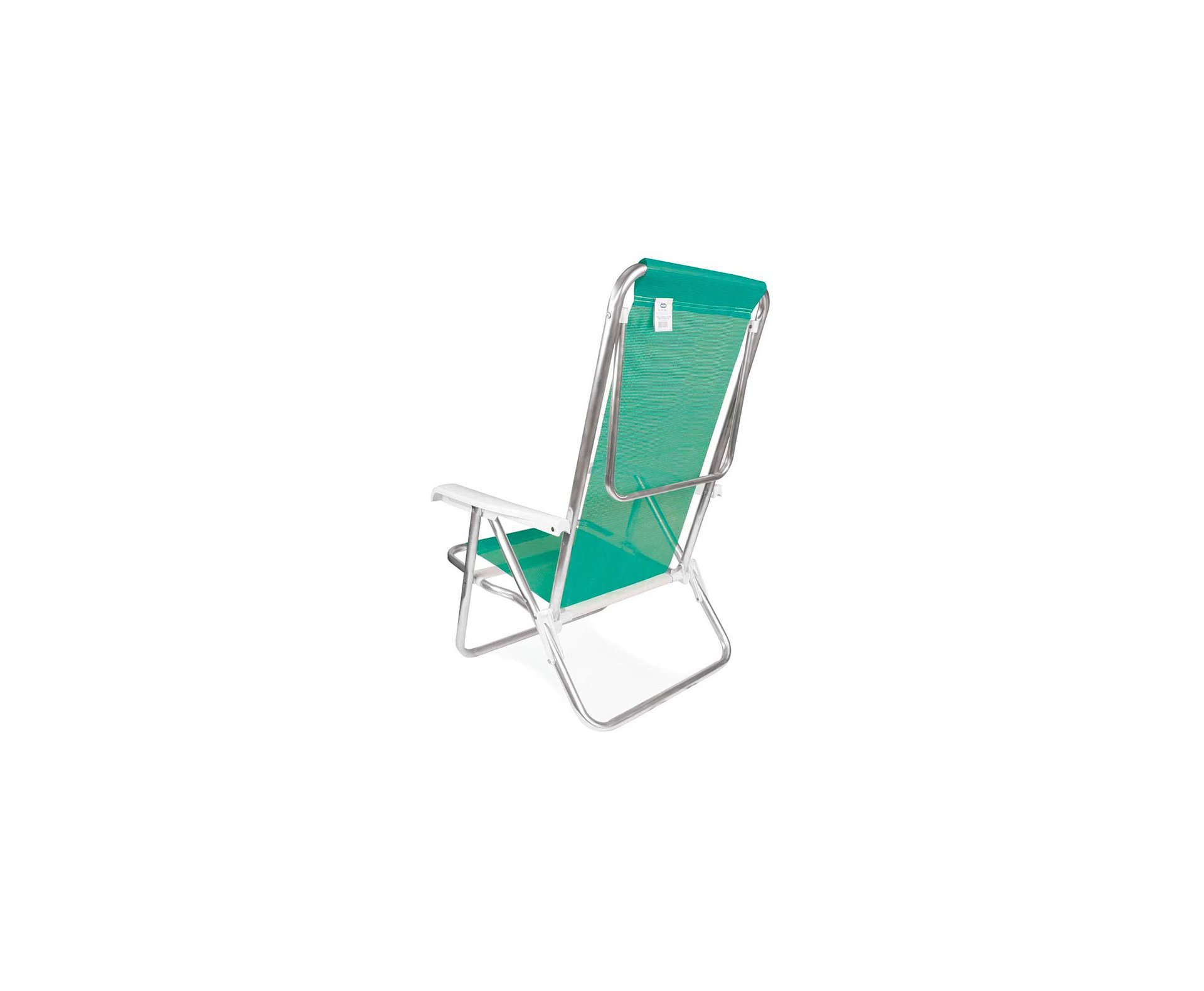 Cadeira Reclinável  Mor 8 Posições Alumínio Anis