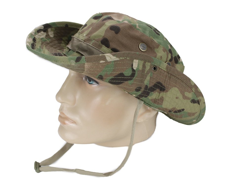 Chapeu Boonie Hat Rossi Camuflagem Multicam