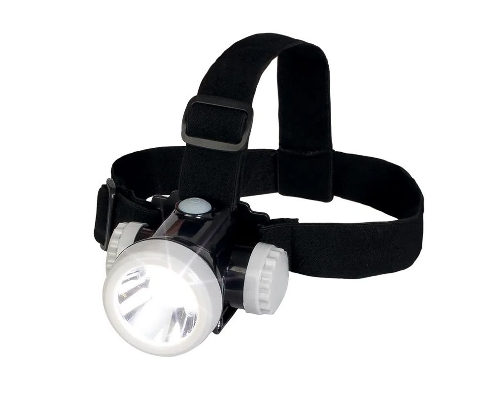 Lanterna de Cabeça Mor Recarregável 100 Lumens