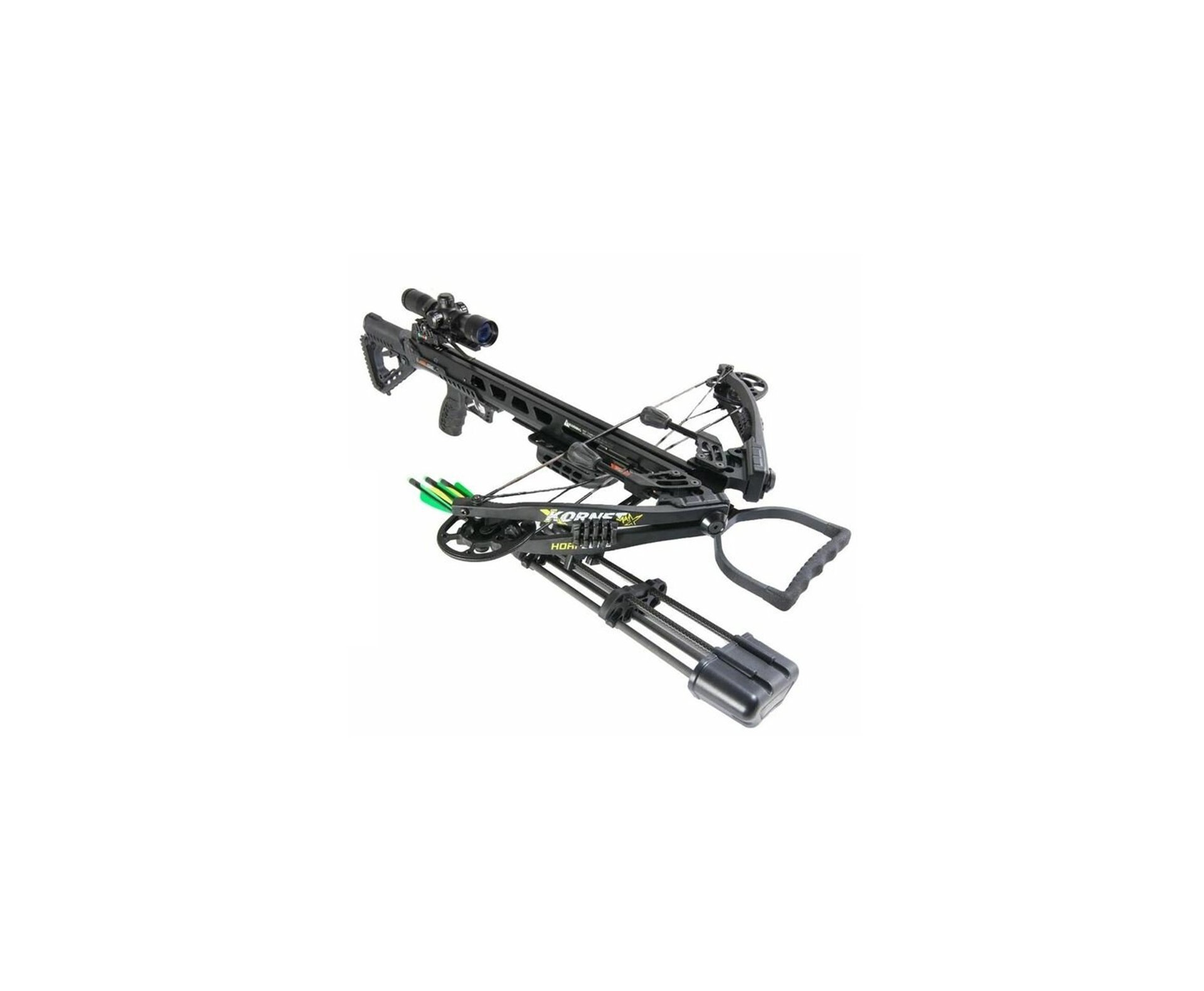 Balestra Hori-Zone/Artemis Kornet Maxx 210 Libras + Luneta 4x3mm