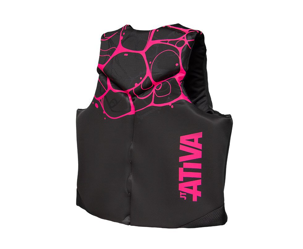 Colete Nautico Salva Vidas Homologado Ativa Neoativa Aqua | Rosa