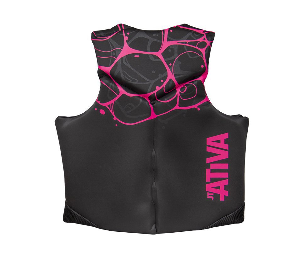 Colete Nautico Salva Vidas Homologado Ativa Neoativa Aqua | Rosa