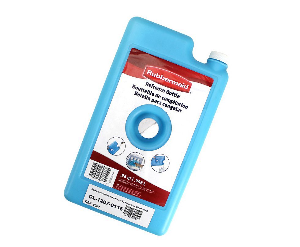 Gelo Rubbermaid Refreeze Botlle para caixa termica
