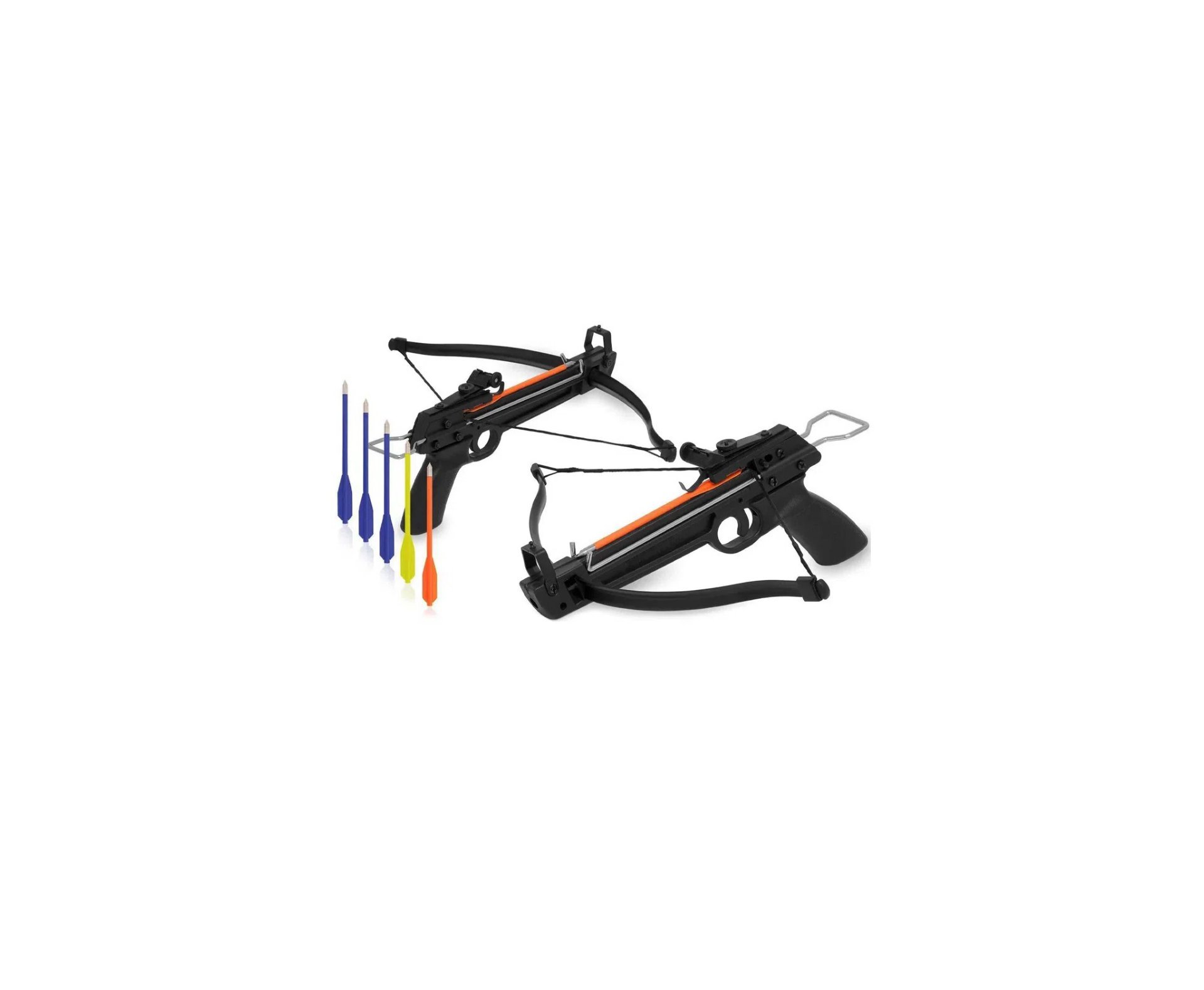 Besta Pistol Crossbow - Recurva Man Kung Mk-50a1/5pl 50lbs + Kit Com 12 Flechas
